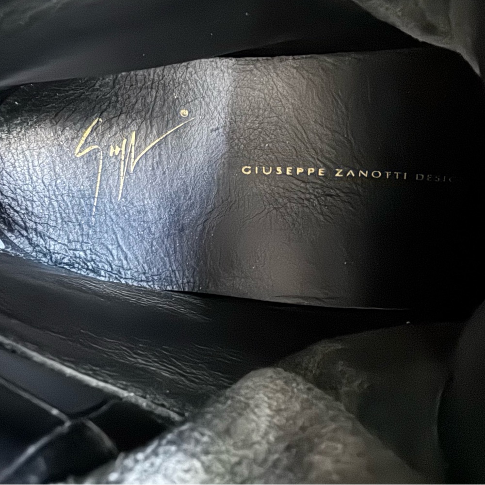Giuseppe Zanotti Black Sneakers - Picture 6 of 6